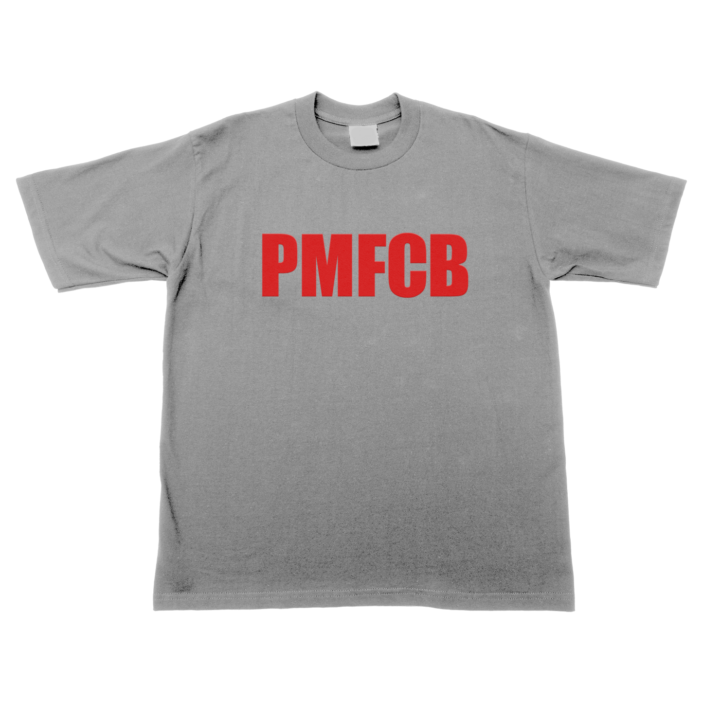 T-SHIRT "PMFCB" - GRIS CHINÉ